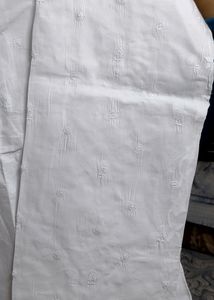 Authentic Lucknowi Gents Kurta In White Colour