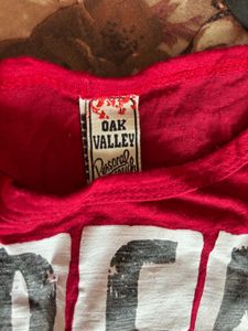 Rock and Roll Crop Graphic tshirt