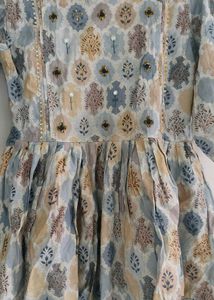 Floral Print Kurta
