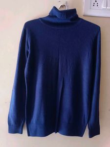 Navy Turtleneck Sweater