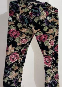 Floral Print Leggings