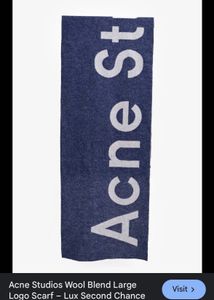 Acne Studios Logo Scarf