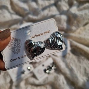 Antitarnish Silver Earrings