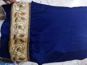 Beautiful Navy Blue Saree🧿