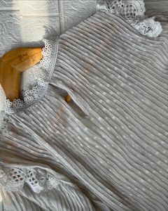 White Floral Lace Top