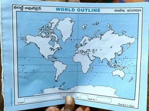 🌸World Outline Maps🌸