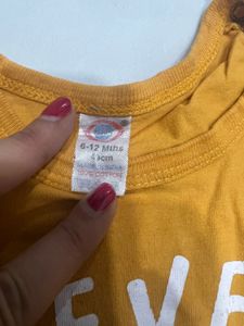 Yellow Tshirt For Boys