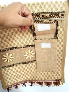Celeb Inspired Jute Sling Bag