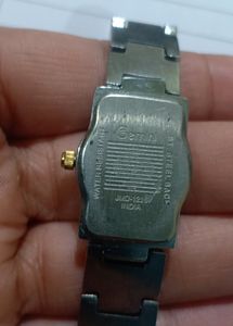 ORIGINAL GEMINI LADIES WATCH. DIAMOND STUDDED
