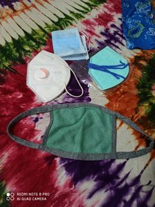 Combo Pack Of Masks, Head Scarfs, Shocks Etc
