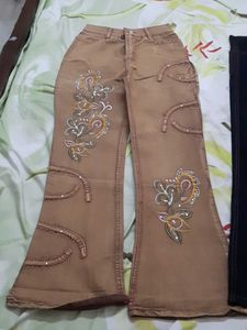 Combo Of 2 NewEmbroidered Jeans Bundle