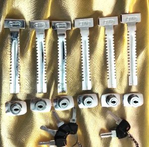Sliding Glass Lock with Keys Pack of 6