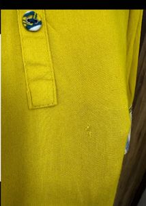 Mustard Yellow Kurti