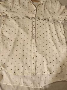 H&amp;M Patterned Button-Down Shirt
