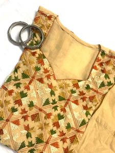Elegant Pulkari Kurta Set A