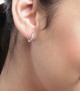 92.5 Hallmark Hoop Earrings