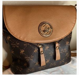 Beverly Hills Polo Club Brown Satchel