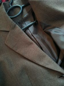 Brown Boxy Blazer