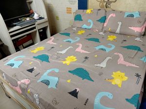 Cute Dinosaur Elastic Bedsheet