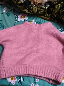 Pink Knit Sweater