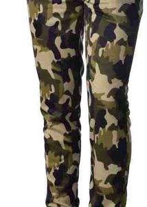 Military Print Trackpants - Brown