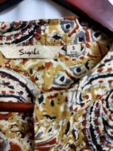 Siyahi Kalamkari Kurti