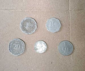 Vintage Indian Coins Collection for Sale