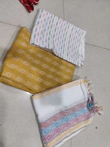 Yellow Ethnic Dress Material