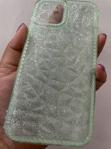 Light Green Translucent iPhone 12 Back Cover
