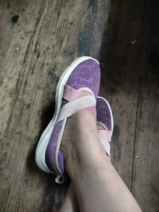 ❤‍🔥Fila Purple Slip-On Sneakers