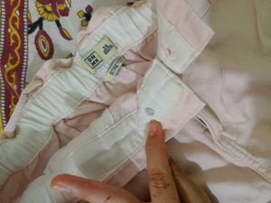 Stylish aesthetic baggy pink pants from DMNX