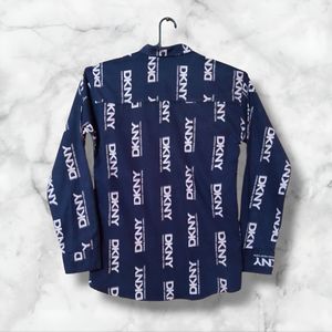 Navy Typography Shirt - Cool Style For Summer