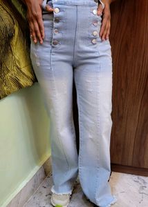 High Waisted Flare Jeans