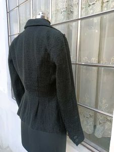 Black Tweed Coat