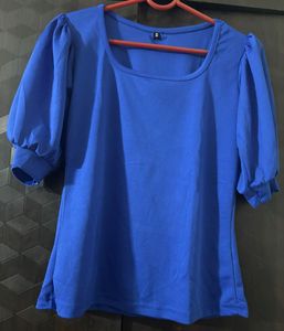 Navy Blue Cute Top