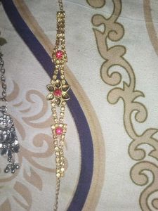 Kamarbandh &amp; Maangtika Set