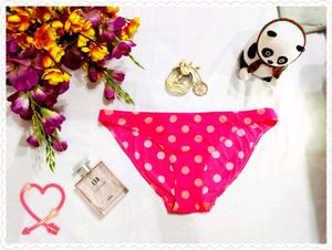 🌈💕Rose Colour Dotted Penty