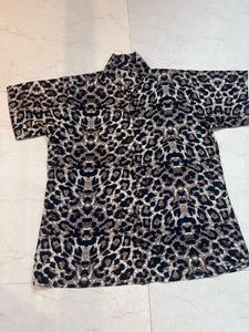 Leopard Print Top