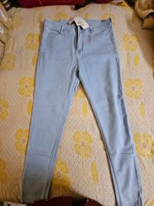 Women Blue Skinny Fit High Rise Stretchable Jeans