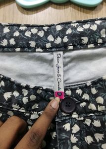 Y2k Mid Waist Floral Jeans