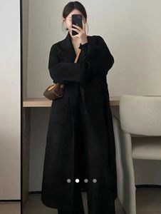 oversize warm Black Long Coat ( fits xxs till L)