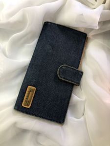 Guess Long Denim Blue Wallet ~Vintage Y2k Style ✨