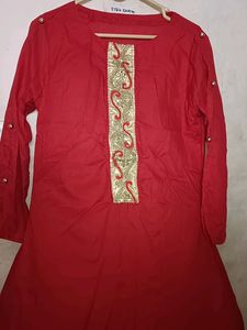 Red Long Frock