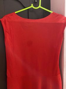 Elegant Red Maxi Dress