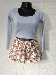 Imported Floral Shorts