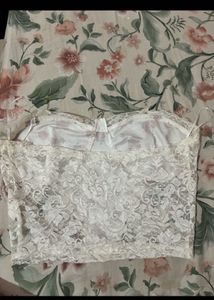 urbanic Floral Lace Corset Top