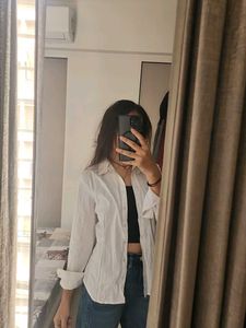 Black And White Combo Shirt