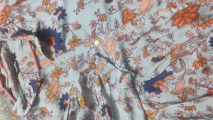 Floral Print Flayer Dress