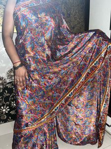 Pure crepe soft saree