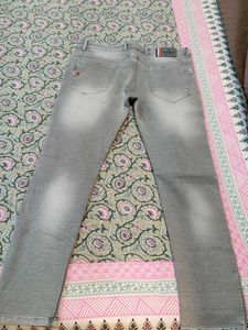 Gray Denim Jeans